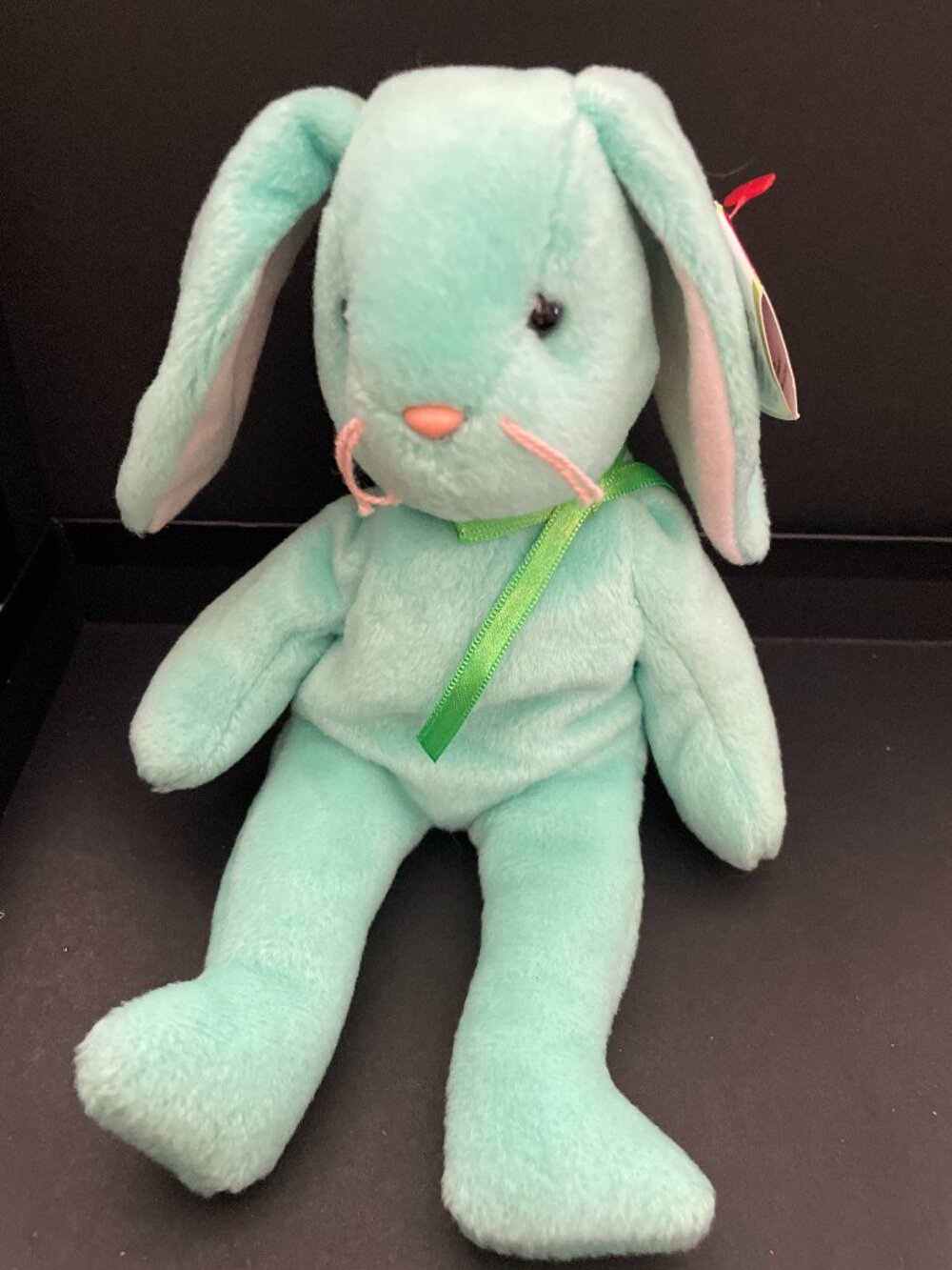 Hippity the mint green bunny, Ty Beanie Baby-NWT